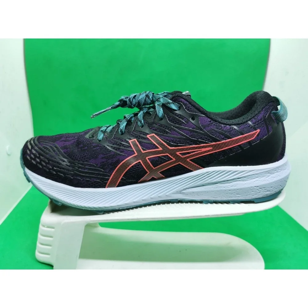 ASICS Fuji Lite 3 Running Shoes Women Size 9.5 Night Shade Trail Sneakers